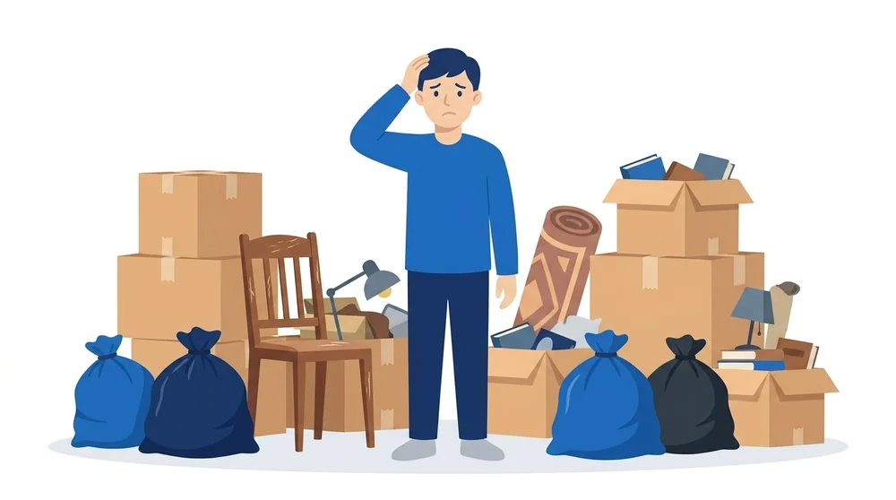 引っ越しまでに不用品を処分したい